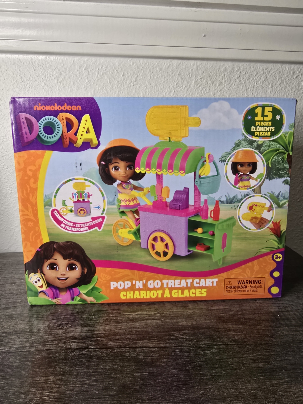 Nickelodeon Dora Pop 'N' Go Treat Cart Playset